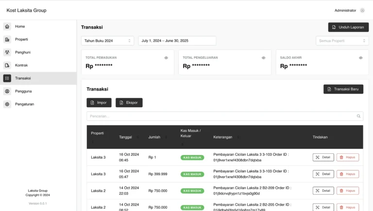 Laksita Group Web Development
