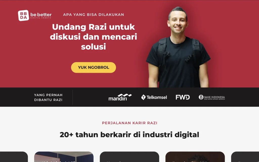 BBDA Razi Thalib Web Development