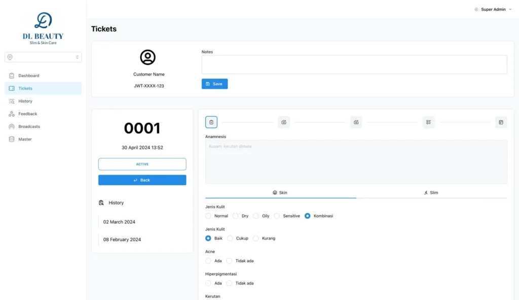 CRM DL Beauty x Ruang Tumbuh Bersama